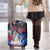 4th of July Graffiti Luggage Cover with Statue of Liberty and American Independence Street Art Design - Wonder Print Shop