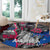 4th of July Graffiti Round Carpet with Statue of Liberty and American Independence Street Art Design - Wonder Print Shop