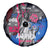 4th of July Graffiti Spare Tire Cover with Statue of Liberty and American Independence Street Art Design - Wonder Print Shop