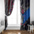 4th of July Graffiti Window Curtain with Statue of Liberty and American Independence Street Art Design - Wonder Print Shop