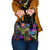 Graffiti Hip Hop Shoulder Handbag with Neon Bear and Street Artist Panda Design - Wonder Print Shop