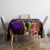 Graffiti Hip Hop Tablecloth with Neon Bear and Street Artist Panda Design - Wonder Print Shop