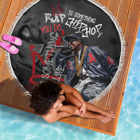 Rap Star Streetwear Beach Blanket with Graffiti Lettering and Hip Hop - Wonder Print Shop