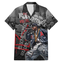 Rap Star Streetwear Family Matching Mermaid Dress and Hawaiian Shirt with Graffiti Lettering and Hip Hop - Wonder Print Shop