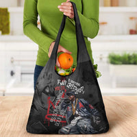 Rap Star Streetwear Grocery Bag with Graffiti Lettering and Hip Hop - Wonder Print Shop