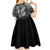 Rap Star Streetwear Kid Short Sleeve Dress with Graffiti Lettering and Hip Hop - Wonder Print Shop