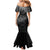 Rap Star Streetwear Mermaid Dress with Graffiti Lettering and Hip Hop - Wonder Print Shop