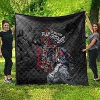 Rap Star Streetwear Quilt with Graffiti Lettering and Hip Hop - Wonder Print Shop