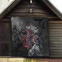 Rap Star Streetwear Quilt with Graffiti Lettering and Hip Hop - Wonder Print Shop