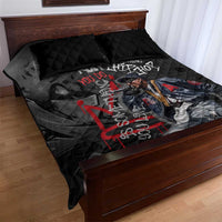 Rap Star Streetwear Quilt Bed Set with Graffiti Lettering and Hip Hop - Wonder Print Shop