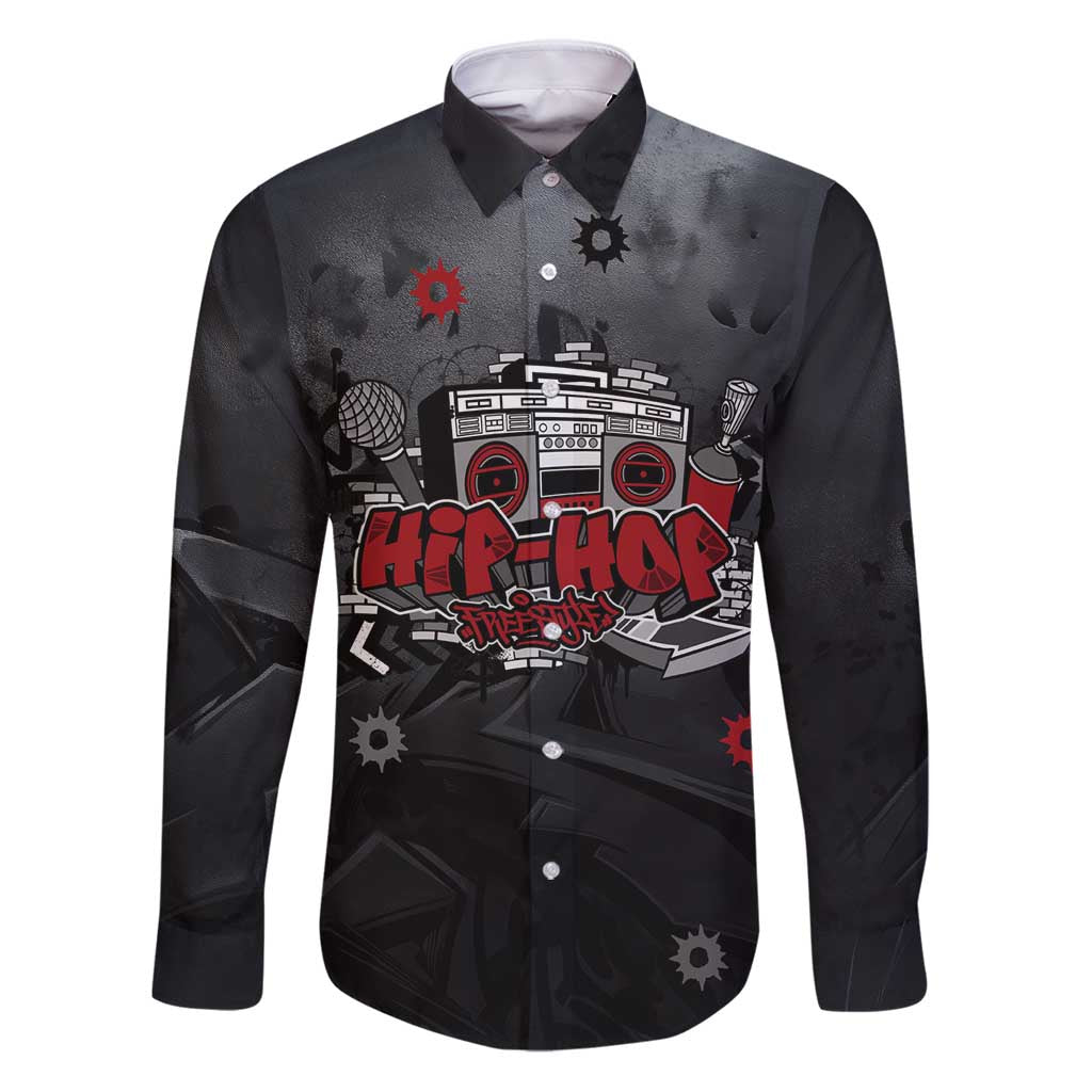 Hip Hop Streetwear Family Matching Puletasi and Hawaiian Shirt with Graffiti Boombox and Angel Bear Graphic in Urban Bullet Hole Design - Wonder Print Shop