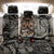 52th Anniversary Of Hiphop Celebration Back Car Seat Cover with Praying Angel Graphic and Urban Graffiti Background - Wonder Print Shop