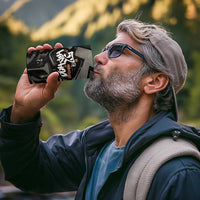 52th Anniversary Of Hiphop Celebration 4 in 1 Can Cooler Tumbler with Praying Angel Graphic and Urban Graffiti Background - Wonder Print Shop