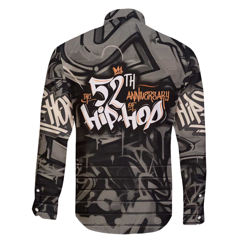 52th Anniversary Of Hiphop Celebration Family Matching Off Shoulder Maxi Dress and Hawaiian Shirt with Praying Angel Graphic and Urban Graffiti Background - Wonder Print Shop