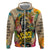 Martin Luther King Graffiti Style Graphic Hoodie with Colorful Spray Paint Quotes and Crown Detail - Wonder Print Shop