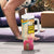 Martin Luther King Graffiti Style Graphic Tumbler With Handle with Colorful Spray Paint Quotes and Crown Detail - Wonder Print Shop