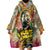 Martin Luther King Graffiti Style Graphic Wearable Blanket Hoodie with Colorful Spray Paint Quotes and Crown Detail - Wonder Print Shop