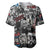 Martin Luther King Day Tribute Baseball Jersey Civil Rights Collage and Classic American Street Graffiti Colors - Wonder Print Shop