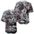 Martin Luther King Day Tribute Baseball Jersey Civil Rights Collage and Classic American Street Graffiti Colors - Wonder Print Shop