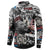 Martin Luther King Day Tribute Button Sweatshirt Civil Rights Collage and Classic American Street Graffiti Colors - Wonder Print Shop