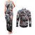 Martin Luther King Day Tribute Couples Matching Tank Maxi Dress and Long Sleeve Button Shirt Civil Rights Collage and Classic American Street Graffiti Colors - Wonder Print Shop