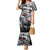 Martin Luther King Day Tribute Family Matching Mermaid Dress and Hawaiian Shirt Civil Rights Collage and Classic American Street Graffiti Colors - Wonder Print Shop