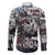 Martin Luther King Day Tribute Family Matching Puletasi and Hawaiian Shirt Civil Rights Collage and Classic American Street Graffiti Colors - Wonder Print Shop