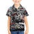 Martin Luther King Day Tribute Family Matching Summer Maxi Dress and Hawaiian Shirt Civil Rights Collage and Classic American Street Graffiti Colors - Wonder Print Shop