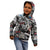 Martin Luther King Day Tribute Kid Hoodie Civil Rights Collage and Classic American Street Graffiti Colors - Wonder Print Shop