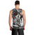 Martin Luther King Day Tribute Men Tank Top Civil Rights Collage and Classic American Street Graffiti Colors - Wonder Print Shop