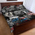 Martin Luther King Day Tribute Quilt Bed Set Civil Rights Collage and Classic American Street Graffiti Colors - Wonder Print Shop
