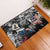 Martin Luther King Day Tribute Rubber Doormat Civil Rights Collage and Classic American Street Graffiti Colors - Wonder Print Shop