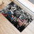 Martin Luther King Day Tribute Rubber Doormat Civil Rights Collage and Classic American Street Graffiti Colors - Wonder Print Shop