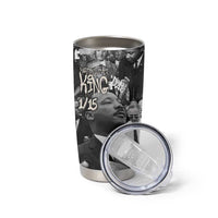 Martin Luther King Day Tribute Tumbler Cup Civil Rights Collage and Classic American Street Graffiti Colors - Wonder Print Shop