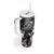 Martin Luther King Day Tribute Tumbler With Handle Civil Rights Collage and Classic American Street Graffiti Colors - Wonder Print Shop
