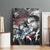 Malcolm X Canvas Wall Art Quotes Dates and Black History Activist Theme - Wonder Print Shop