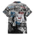Malcolm X Family Matching Long Sleeve Bodycon Dress and Hawaiian Shirt Quotes Dates and Black History Activist Theme - Wonder Print Shop