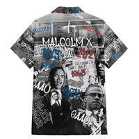 Malcolm X Family Matching Mermaid Dress and Hawaiian Shirt Quotes Dates and Black History Activist Theme - Wonder Print Shop