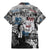 Malcolm X Family Matching Mermaid Dress and Hawaiian Shirt Quotes Dates and Black History Activist Theme - Wonder Print Shop