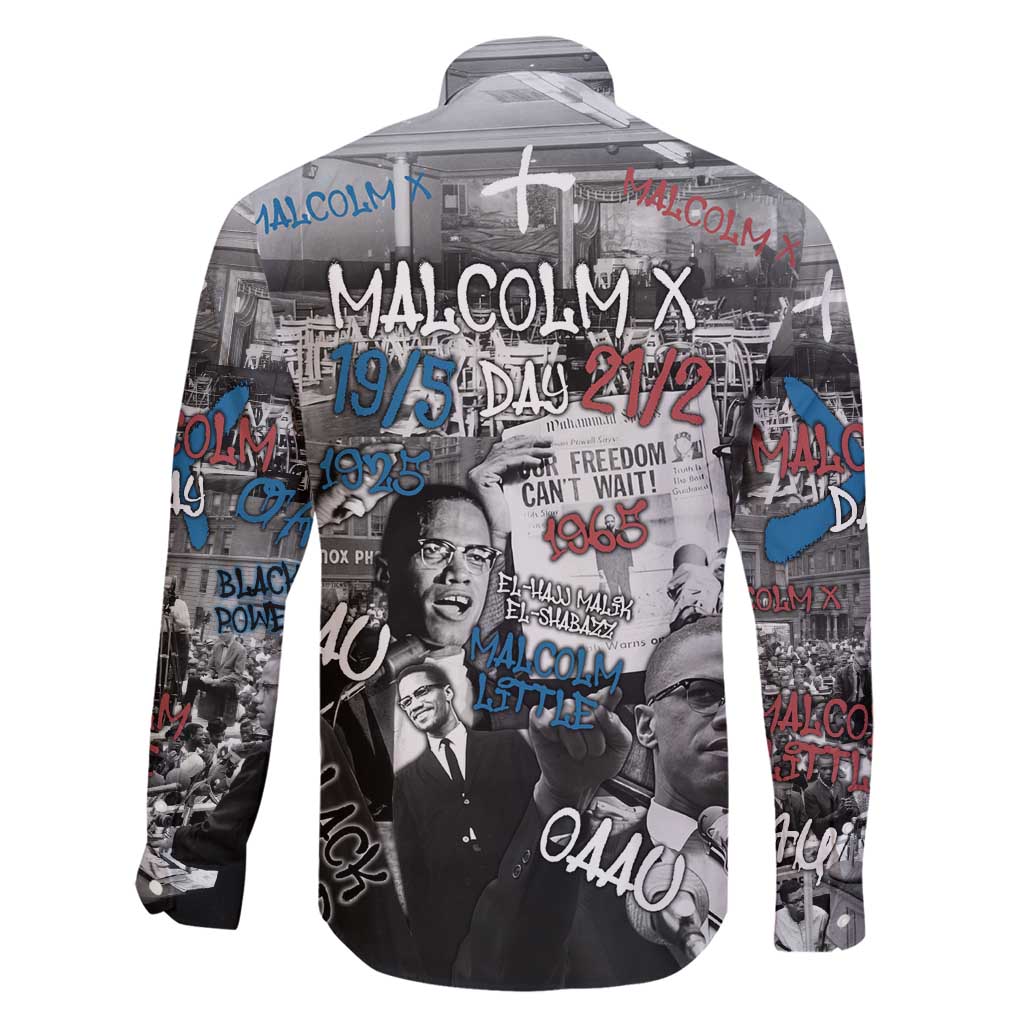 Malcolm X Family Matching Mermaid Dress and Hawaiian Shirt Quotes Dates and Black History Activist Theme - Wonder Print Shop