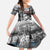 Malcolm X Family Matching Off The Shoulder Long Sleeve Dress and Hawaiian Shirt Quotes Dates and Black History Activist Theme - Wonder Print Shop