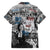 Malcolm X Family Matching Short Sleeve Bodycon Dress and Hawaiian Shirt Quotes Dates and Black History Activist Theme - Wonder Print Shop