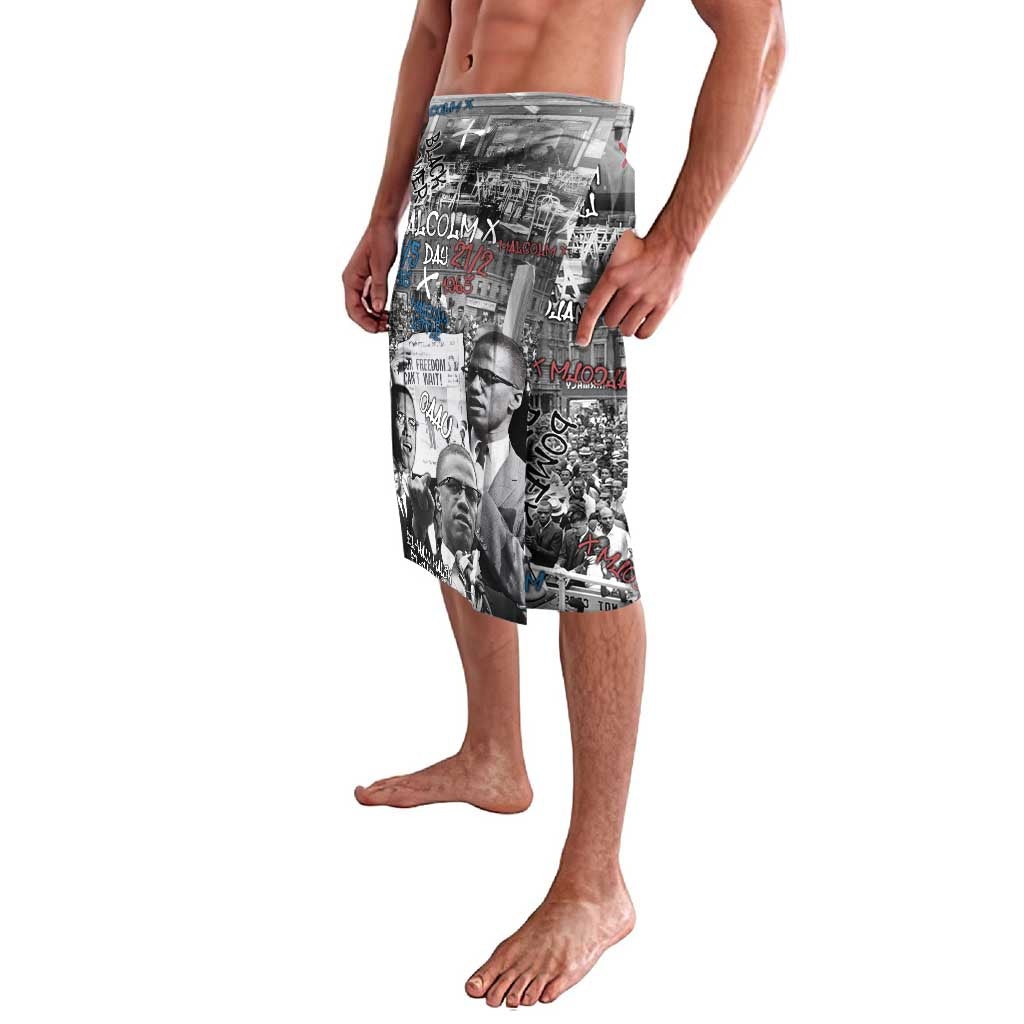 Malcolm X Lavalava Quotes Dates and Black History Activist Theme - Wonder Print Shop