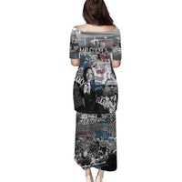 Malcolm X Puletasi Quotes Dates and Black History Activist Theme - Wonder Print Shop