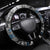 Malcolm X Steering Wheel Cover Quotes Dates and Black History Activist Theme - Wonder Print Shop