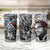 Malcolm X Tumbler Cup Quotes Dates and Black History Activist Theme - Wonder Print Shop