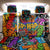 Hip Hop Graffiti Style Back Car Seat Cover Black Melanin Text and Urban Street Art Design - Wonder Print Shop