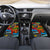 Hip Hop Graffiti Style Car Mats Black Melanin Text and Urban Street Art Design - Wonder Print Shop