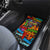 Hip Hop Graffiti Style Car Mats Black Melanin Text and Urban Street Art Design - Wonder Print Shop