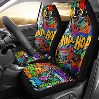 Hip Hop Graffiti Style Car Seat Cover Black Melanin Text and Urban Street Art Design - Wonder Print Shop